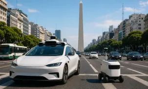 autos y robots autonomos