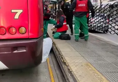 mujer atropellada en palermo