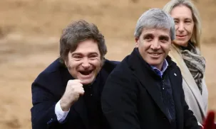 LUIS CAPUTO JAVIER MILEI