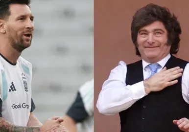 javier milei lionel messi