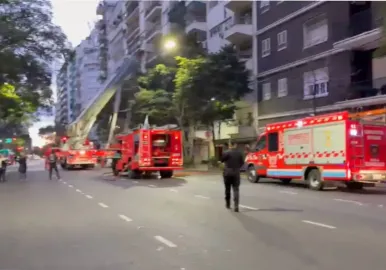 incendio en recoleta