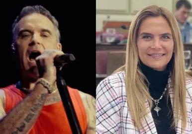 robbie williams amalia granata