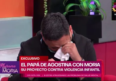 papa de agostina vega