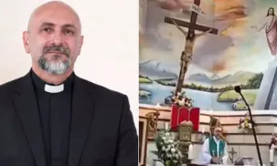 Cura murió en vivo