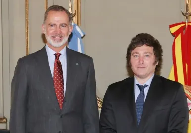 javier milei felipe vi