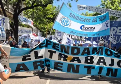 protesta calzado
